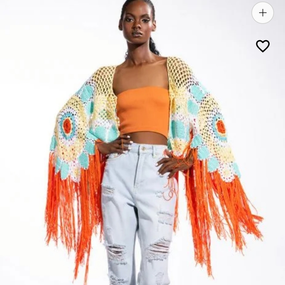 Crochet sweater